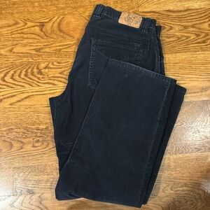 Mountain Khaki Navy Corduroy Classic Fit Pants